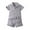 Gray, variant on Toddler Boys Outfits 2 Piece Efsteb Boy's 2 Piece Summer Outfit Sets Fashion Comfy Lapel Short Sleeve T Shirts Shorts Set Solid Color Casual Outfits (Beige,4 Years)