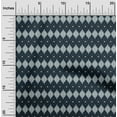 thumbnail image 1 of oneOone Cotton Silk Fabric Argyle Style Ikat Print Sewing Fabric BTY 42 Inch Wide, 1 of 4