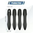 thumbnail image 7 of Unique Bargains 1 Set Automotive Door Handle Cover Trim for Toyota Camry 2018-2023 without Smart Key Holes Matte Black, 7 of 7
