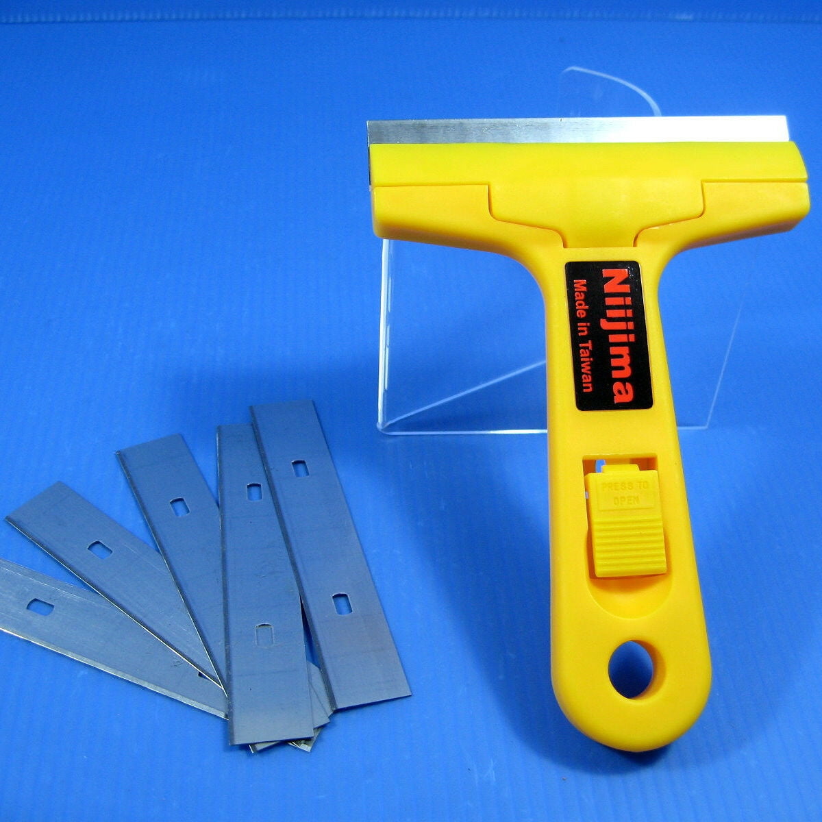 Aquarium Fish tank Glass Algae Scraper Blade Cleaner Razor Coralline