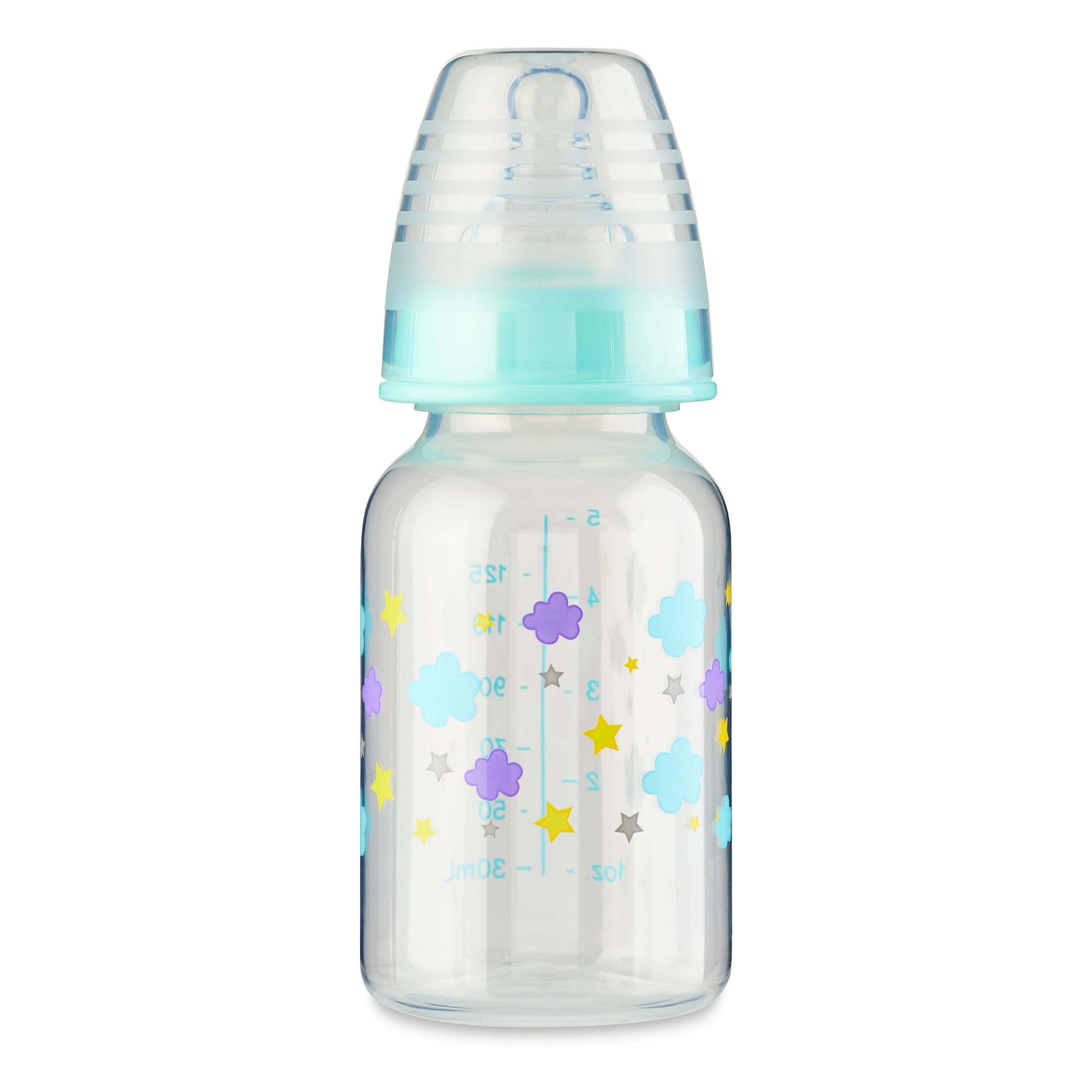 Parent's Choice Standard Neck Baby Bottle, 5 fl oz, Newborn 0 Month & Up, Multicolor, Unisex