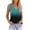 Green, variant on Womens Tie Dye Summer Tank Tops Sleeveless Crew Neck T Shirt Pleated Front Flowy Casual Loose Fit Tunic Blouses