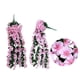thumbnail image 1 of Artificial Violet Rattan Hanging Orchid Basket | Silk Simulation Flower Vine | Lifelike Wall Décor for Living Room Balcony Home | 90 cm Long | 2-5 cm Flowers | 1 Piece, 1 of 6