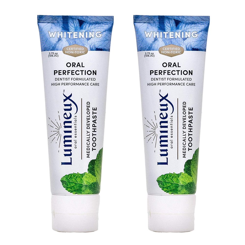 Teeth Whitening Toothpaste without Sensitivity (Pack of 2) 3.5 Oz