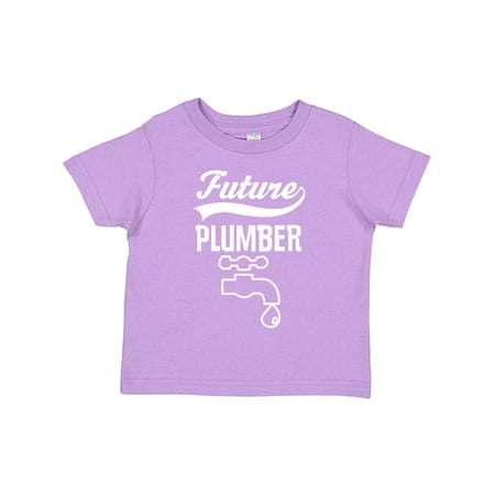 

Inktastic Future Plumber Childs Plumbing Gift Toddler Boy or Toddler Girl T-Shirt