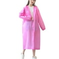 thumbnail image 2 of Capa De Lluvia Larga, Impermeable Reutilizable Para Adultos Impermeable Para Viajes, 2 of 7