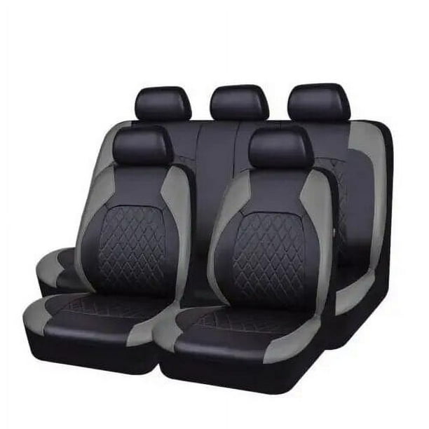 Funda Universal de cuero PU para asiento de coche, cubierta de protección cómoda, Protector de silla automática, accesorios interiores para las cuatro estaciones