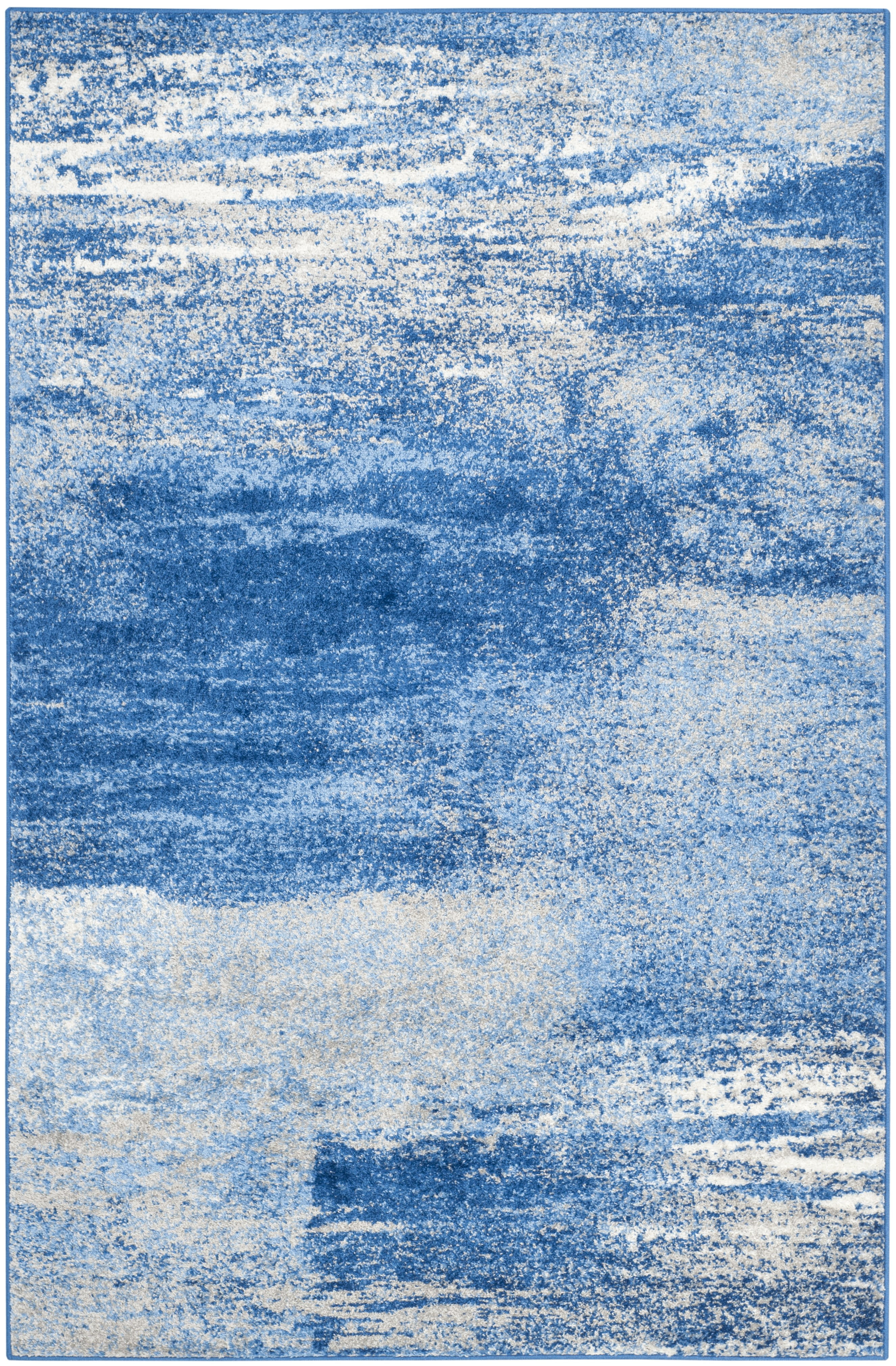 Safavieh Adirondack Rudyard Abstract Ombre Area Rug, Silver/Blue, 5'1" x 7'6"