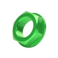 thumbnail image 2 of Tuerca del eje de la rueda trasera de la motocicleta M22x1.5 Reemplazo de aluminio para Kawasaki KX125 2003-2008Verde, 2 of 14