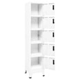 thumbnail image 2 of vidaXL Locker Cabinet White 38x40x180 cm Steel, 2 of 5