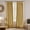 Gold-52"W x 84"L (Pack of 2), variant on Chartreuse 52"W x 84"L (Pack of 2) Curtains, Living Room Bedroom Use