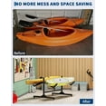 thumbnail image 4 of Étagère de Rangement Autoportante pour Kayaks de 2 à 6 Kayaks - Support en Acier Robuste Ajustable avec Sangles de Suspension pour Rangement de Garage, 4 of 8