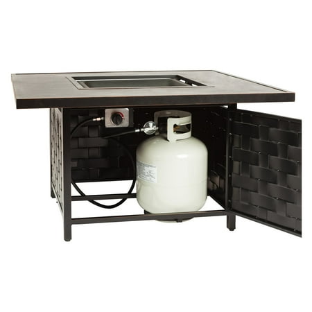 Fire Sense - Armstrong LPG Fire Pit - Antique Bronze