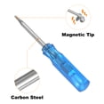 thumbnail image 4 of Unique Bargains 2Pcs Mini Torx Screwdriver T5 Magnetic Star Head 45mm Length for Repair, Blue, 4 of 6