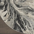 thumbnail image 6 of Inspire Me! Home Decor Elegance Modern Abstract Multicolor 7'10" x ROUND Area Rug, (8' Round), 6 of 8