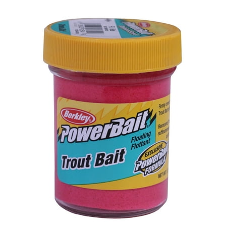 UPC: 0028632035498 | Berkley PowerBait Trout Bait – Fluorescent Red – BTBFR2