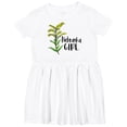 thumbnail image 3 of Inktastic Nebraska Girl Goldenrod Flower Girls Toddler Dress, 3 of 5
