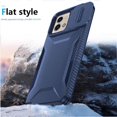 thumbnail image 4 of Rugged Case for Motorola Moto G Stylus 5G 2023 with Slide Camera Cover & Drop Protection Blue, 4 of 6