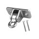 thumbnail image 3 of Colgador de columpio Gancho para colgar Hebilla de hardware giratoria Tornillos de montaje de alta resistencia Anclaje de techo para yoga Seda Bolsa Sin pernos de expansión Sunnimix Colgador de gancho oscilante, 3 of 8