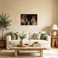 thumbnail image 6 of Royal Lion Family Wall Art Canvas Decor Frame, Coronation Lion Wall Painting, Artistic Portraits of the King, Queen, and Lion Cubs, Royal Jungle Animals, Suitable for Bedroom and Home Decor, 6 of 10