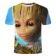 thumbnail image 1 of Marvel Superhelden Groot Film Wächter Der Galaxy Camiseta Sommer Neue 3D Druck Männer Und Frauen Baby Blumentopf Groot Camisetas tops xuanjing unisex, 1 of 2