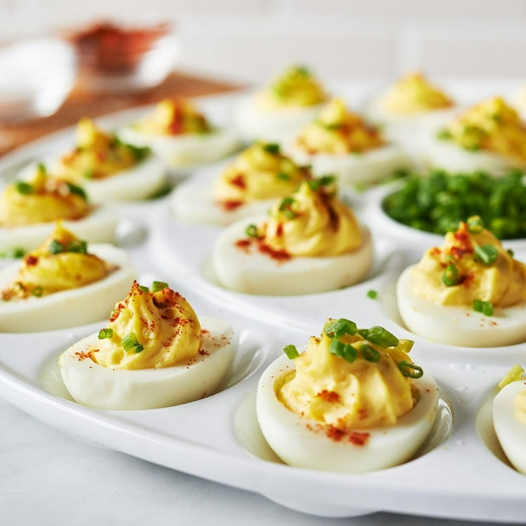 Deviled egg serving dish hotsell