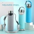 thumbnail image 3 of DizeyBoyo Bottle Water Carrier Cover Bag Insulated Sleeve Holder Strap Neoprenesling Drink Pouch Sports Cup Insulator Shoulder, 3 of 8
