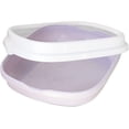 thumbnail image 5 of GIRO PET Arenero para Gatos con Pala Recogedora Pequeña 40x33.5x12 Cm (Violeta), 5 of 5