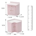 thumbnail image 4 of 2 Piezas 1:12 Casa de pequeña sala Lindo Muebles Rosas Niños Jugar Piezas de Decoración, 4 of 9