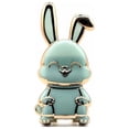 thumbnail image 1 of Soporte para teléfono móvil con forma de carrito de conejo, autoadhesivo, con gran capacidad de carga, galvanizado, adorable anillo para dedo, accesorios para teléfono móvil., 1 of 8
