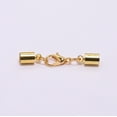thumbnail image 3 of LädersnöreHummerspänneKrokarÄndspetsarSmyckenArmbandGörafynd20stGold, 3 of 3
