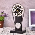 thumbnail image 3 of Horloge avec Engrenages, Grandes Horloges Décoratives pour Décoration de Salon - Horloge de Table Décorative à Piles pour Salle à Manger, Salon, Sapin, 3 of 5