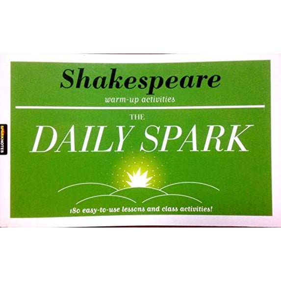 Pre-Owned Shakespeare Warm up Activities (The Daily Spark) (Paperback) 1411402294 9781411402294