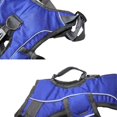 thumbnail image 7 of Heavy Duty Padded No-Pull Reflective Dog Harness Vest with Handle Medium to Large Dogs (Large: Chest 26" - 30", Blue), 7 of 7