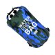 thumbnail image 3 of Yuarrent Bolsa de natación impermeable de 15/20L/30L, de saco seco, colores de camuflaje, pesca, canotaje, kayak, almacenamiento, bolsa de Deportes acuáticos Camuflaje Azul 23 x 63 cm Yuarrent OD1303-11B, 3 of 6