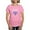 Pink, variant on CafePress - Pi Sigma Epsilon Pillar Logo T Shirt - Women's Traditional Fit Dark T-Shirt