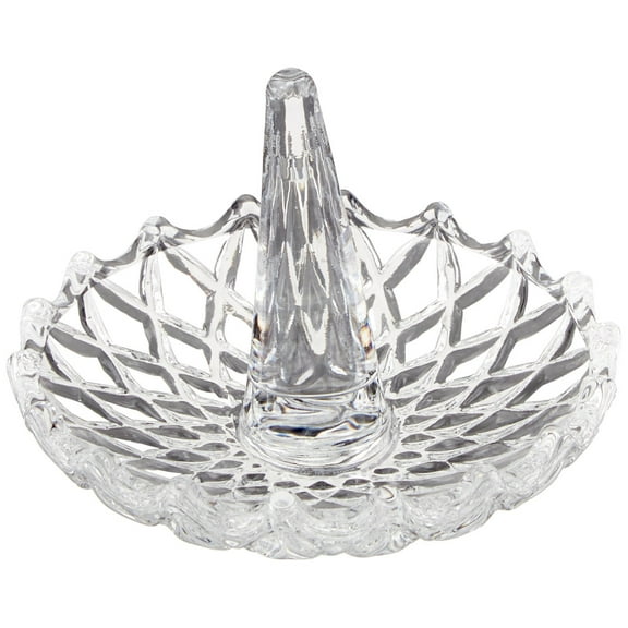 Maypes Crystal Glass Ring Holder