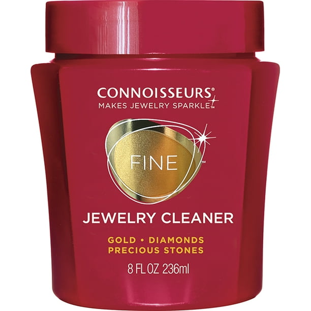 Connoisseurs Fine Jewelry Cleaner For Cleaning Gold, Platinum, Diamonds