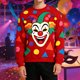 thumbnail image 2 of Top de Manga Larga Impresa con Tema de Carnaval, Sudadera de Cuello de Tripulación de Poliéster Casual para Disfraz de Fiesta Y Ropa Cotidiana, 2 of 7