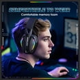 thumbnail image 6 of Siivton Wireless Bluetooth Gaming Headset with 2.4G Mode, 1000mAh Battery, 80H Playtime, with Mic for PS5/PS4/Switch/ PC/Phone, 6 of 11