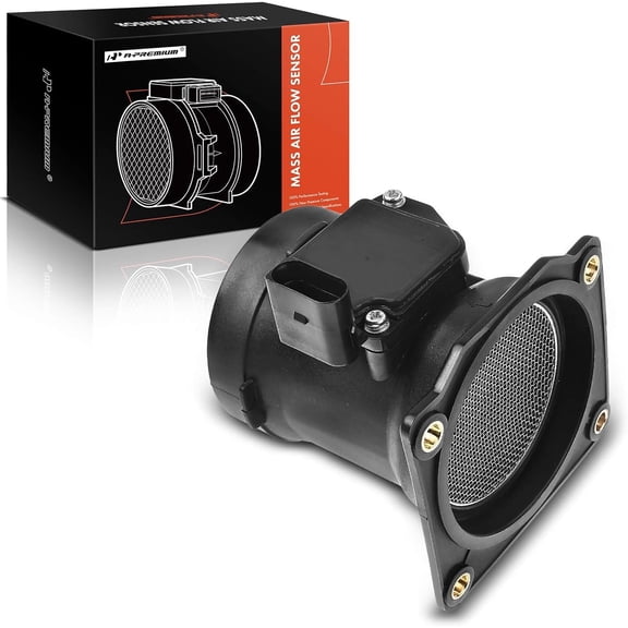 A-Premium Mass Air Flow Sensor Meter Assembly [wih 4Pins] 2.8L Compatible with Audi A4 A4 Quattro A6 2000-2001, A6 Quattro 2001 & Volkswagen Passat 2000-2005