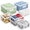 Transparent White-15.7 x 13.8 x 2.5 Inch - 8 Pack, variant on Transparent White 12 x 12 x 12 Inch - 6 Pack Plastic Storage Bags With Easy-Glide Zipper