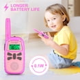 thumbnail image 2 of Walkie Talkies for Kids, 22 Channel Two-Way Radio Best for Kids Long Range 3 miles Handheld Outdoor Interphone/Portable Toy Radio Transceiver(2 Pack), 2 of 16