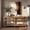Natural, variant on Christopher Knight Home Vintage 3-Tier Wood Console Table, 59" Farmhouse Open Storage Sofa Table, Walnut