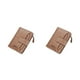 thumbnail image 2 of Jumpingount Baellerry Hombre Monedero Cartera de cuero Titular de la tarjeta de crédito Dinero Compartimiento en efectivo Carteras Marido Regalos Caqui 2piezas, 2 of 6