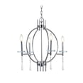 thumbnail image 3 of JONATHAN Y Laura 23" Crystal/Metal LED Chandelier, Chrome, JYL7402A, 3 of 9
