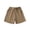 Khaki, variant on Baby Boy Shorts Organic Cotton Toddler Boy Shorts Soft Breathable Elastic Waist Summer Casual Shorts 6M-4Y,2-3 Years