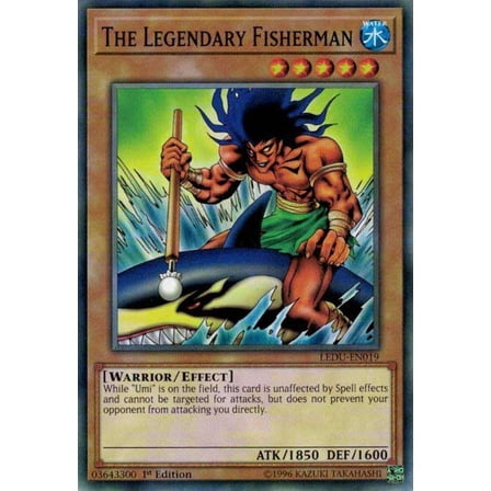 YuGiOh Legendary Duelists Common The Legendary Fisherman LEDU-EN019