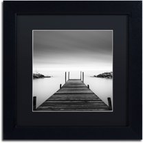 Dave MacVicar 'Leuty' Black Matted Framed Art