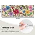 thumbnail image 5 of Pioneer Flower Floral Print Pattern Kitchen Rug Mat,Kitchen Runner Rugs Non Skid Washable,Decorative Kitchen Floor Mats for Kitchen,Sink,Laundry,17"X47", 5 of 5